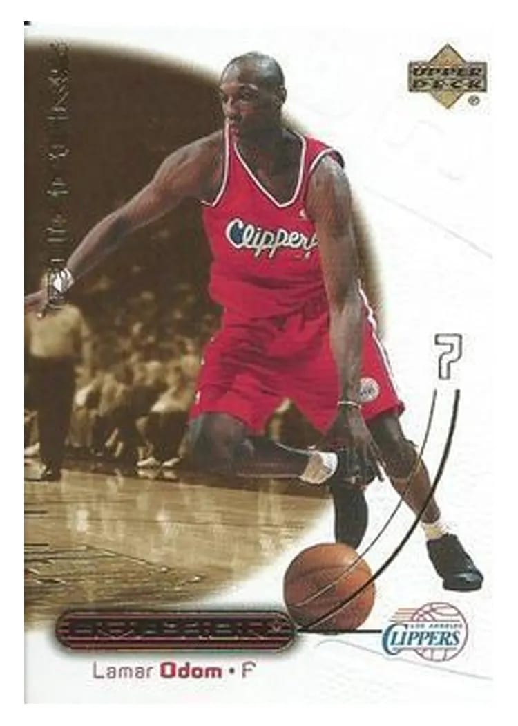 2000 Upper Deck Ovation Lamar Odom #23 card