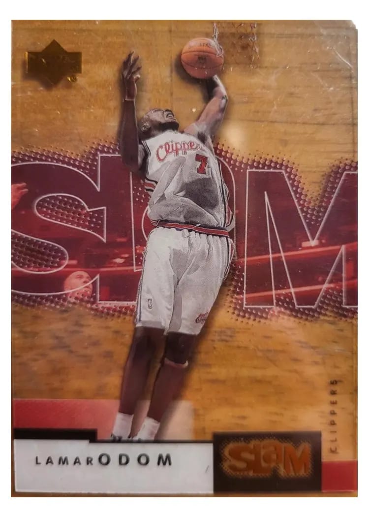 2000 Upper Deck Slam Lamar Odom #24 card