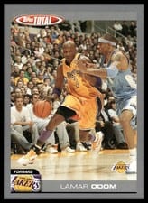 2004-05 Topps Total Base Set Lamar Odom #220 card