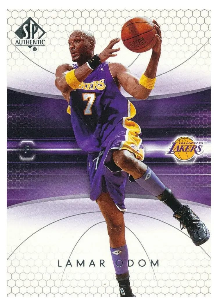 2004 SP Authentic Lamar Odom #39 card
