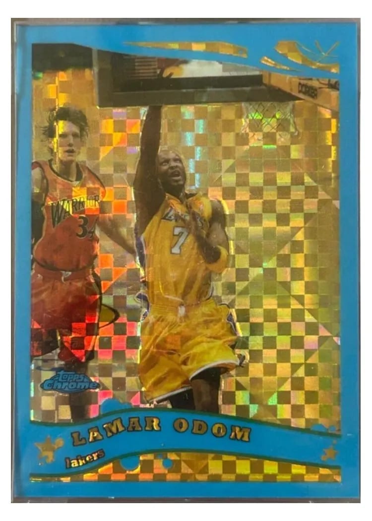 2005 Topps Chrome Lamar Odom #2 card