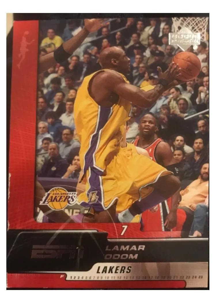 2005 Upper Deck ESPN Lamar Odom #39 card