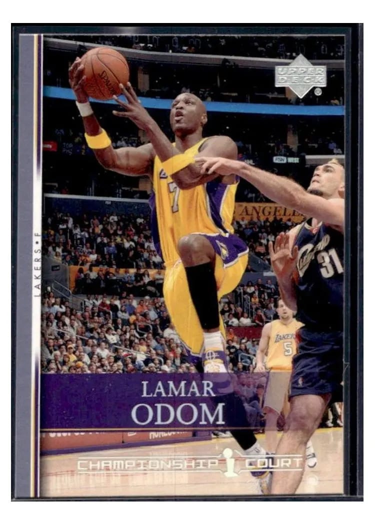 2007 Upper Deck First Edition Lamar Odom #44 card