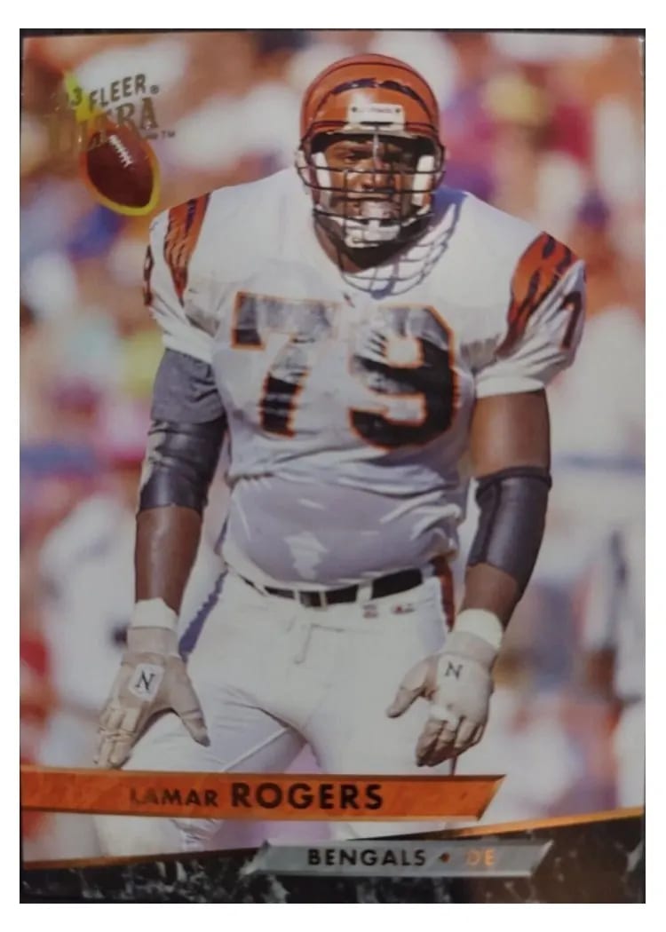 1993 Ultra Lamar Rogers #64 card