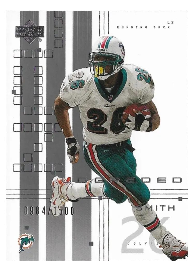 2000 Upper Deck Graded Lamar Smith #41 card