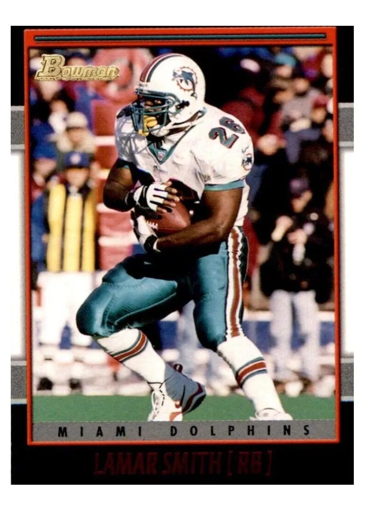 2001 Bowman Lamar Smith #56 card