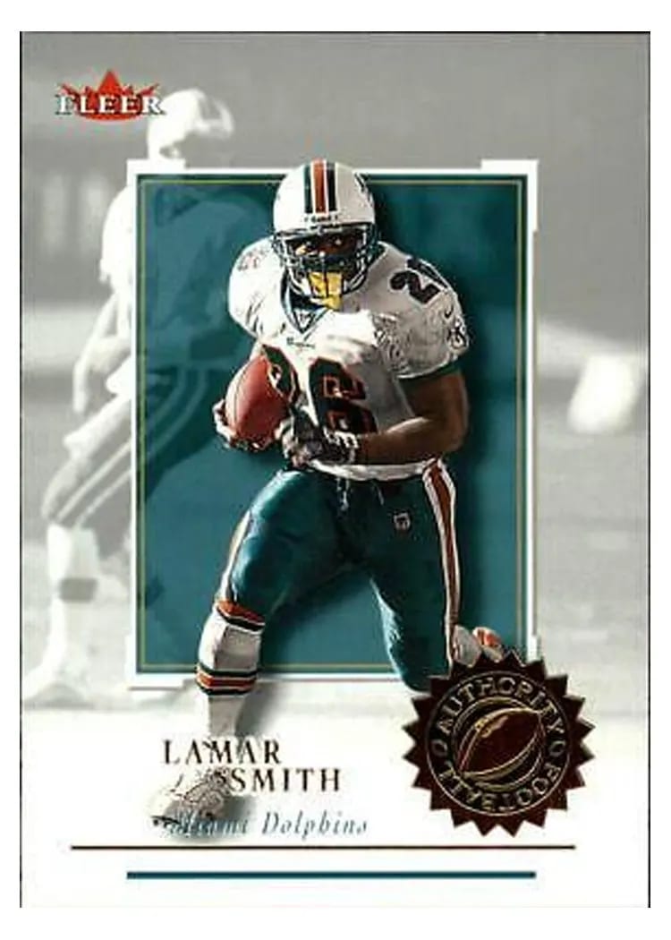 2001 Fleer Authority Lamar Smith #3 card