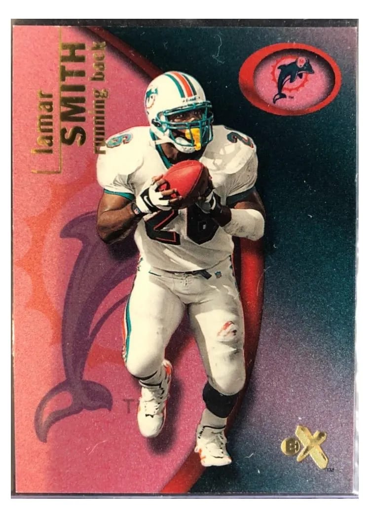 2001 Fleer E X Lamar Smith Essential Cred. Now #24 card