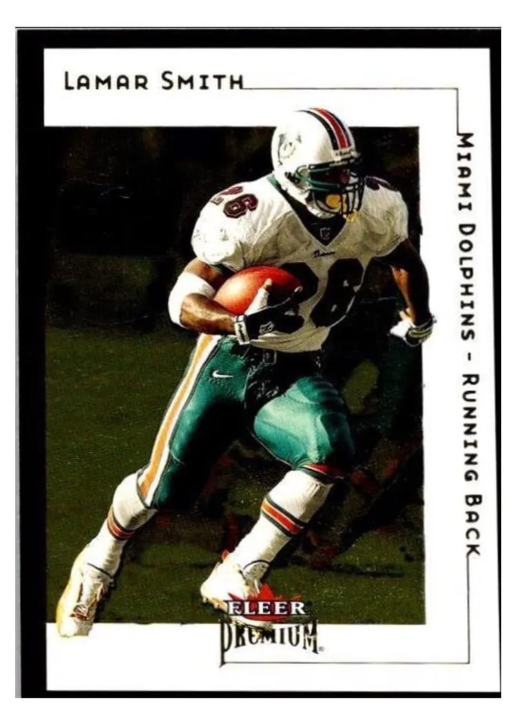 2001 Fleer Premium Lamar Smith #83 card