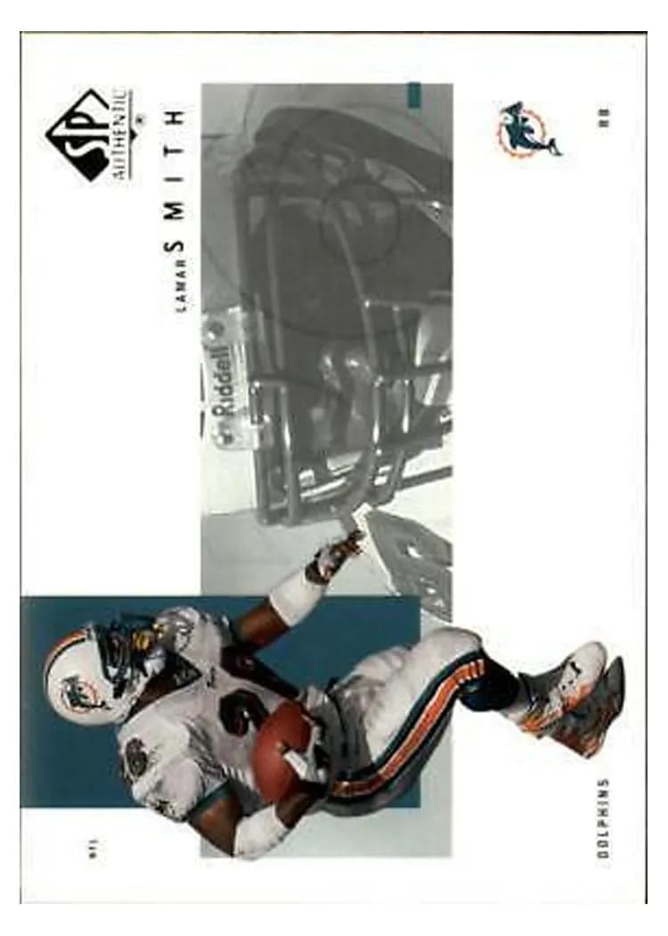 2001 SP Authentic Lamar Smith #49 card