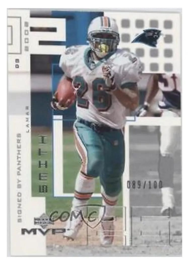 2002 Upper Deck MVP Lamar Smith #31 card