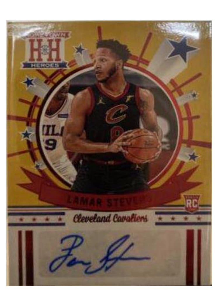 2020-21 Panini Chronicles Hometown Heroes Rookie Autographs Lamar Stevens #HH-LMS card