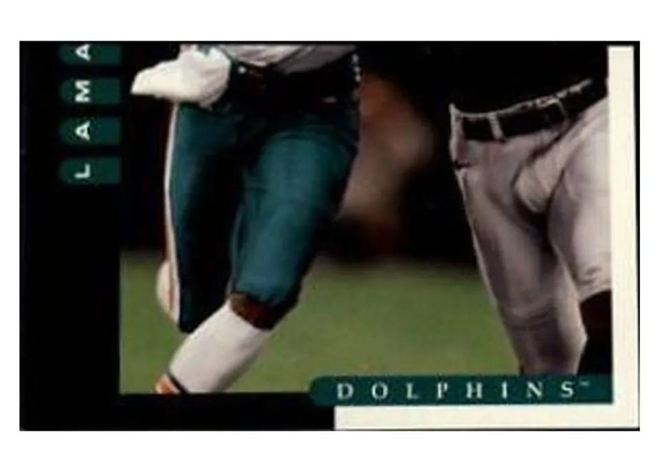 1998 Panini Score Lamar Thomas #86 card