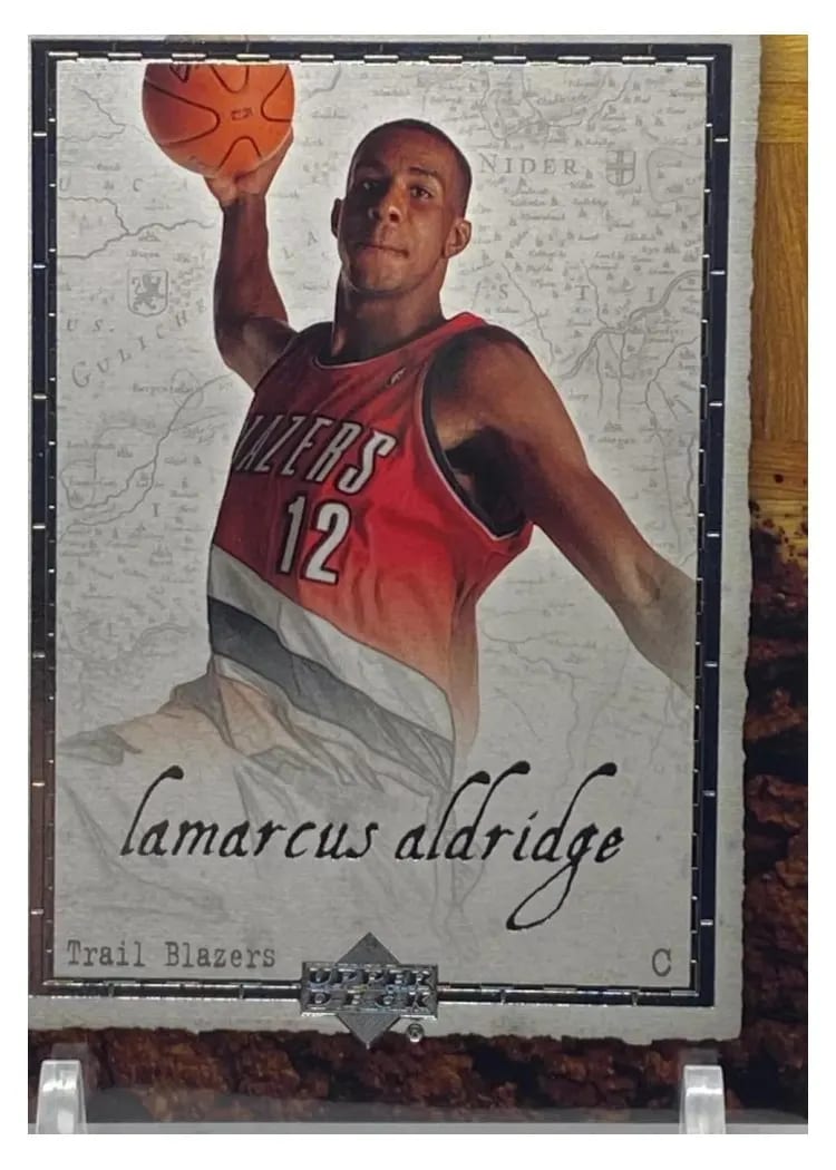 2007 Upper Deck Artifacts Lamarcus Aldridge #80 card