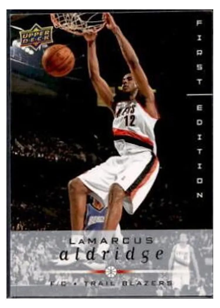 2008 Upper Deck First Edition LaMarcus Aldridge #157 card