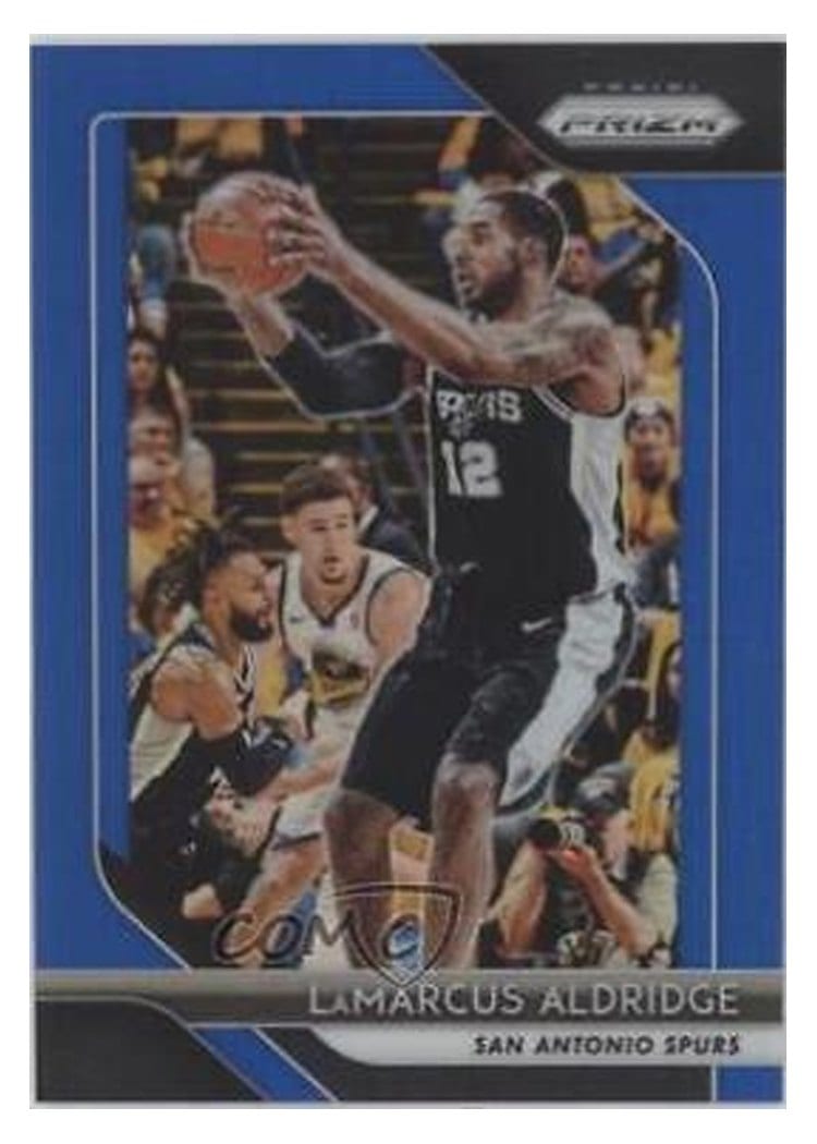 2018-19 Panini Prizm Base Set LaMarcus Aldridge #291 card