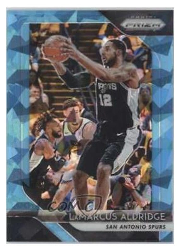 2018-19 Panini Prizm Base Set LaMarcus Aldridge #291 card