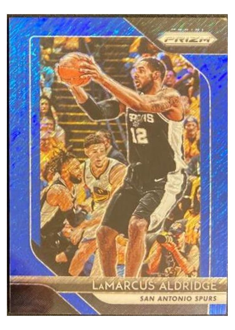 2018-19 Panini Prizm Base Set LaMarcus Aldridge #291 card