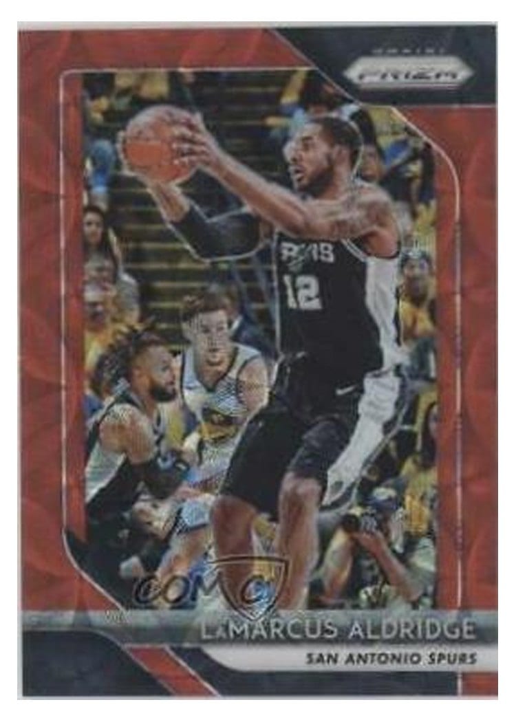 2018-19 Panini Prizm Base Set LaMarcus Aldridge #291 card