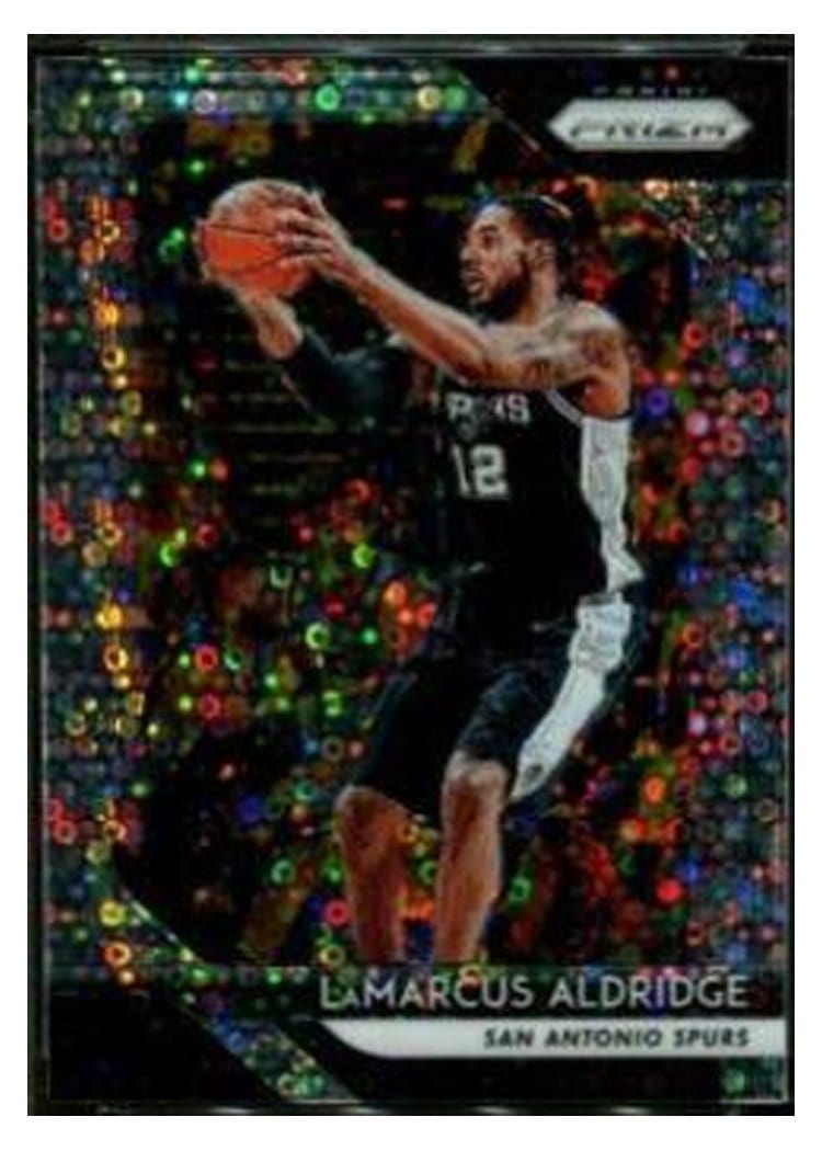 2018-19 Panini Prizm Base Set LaMarcus Aldridge #291 card