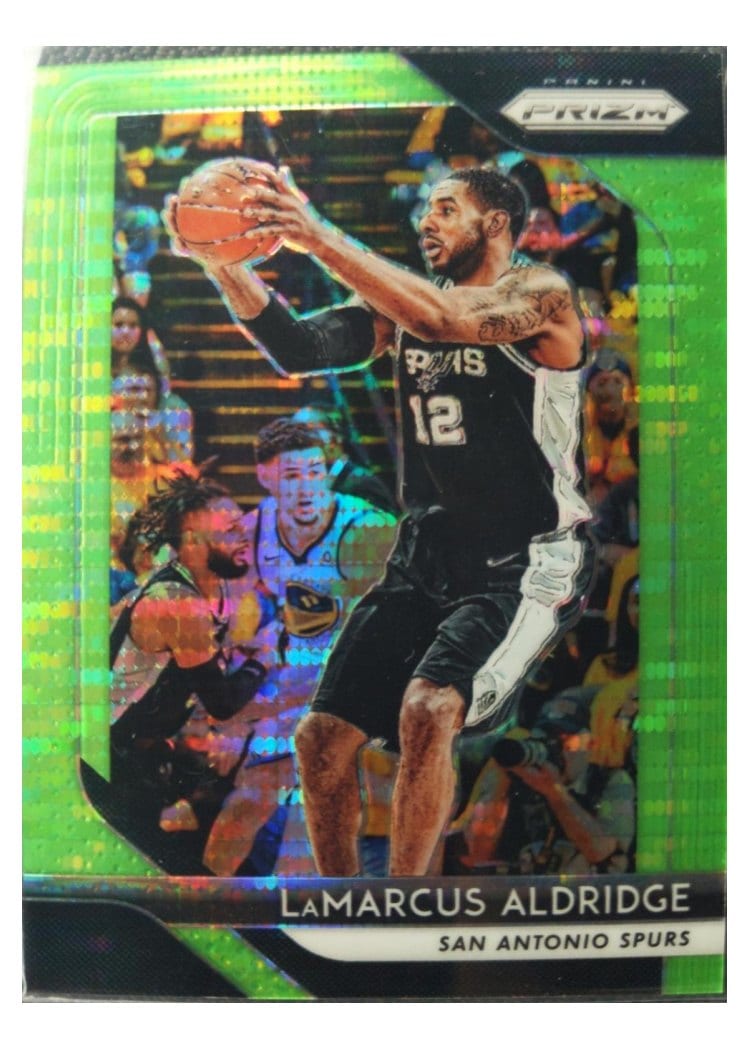 2018-19 Panini Prizm Base Set LaMarcus Aldridge #291 card