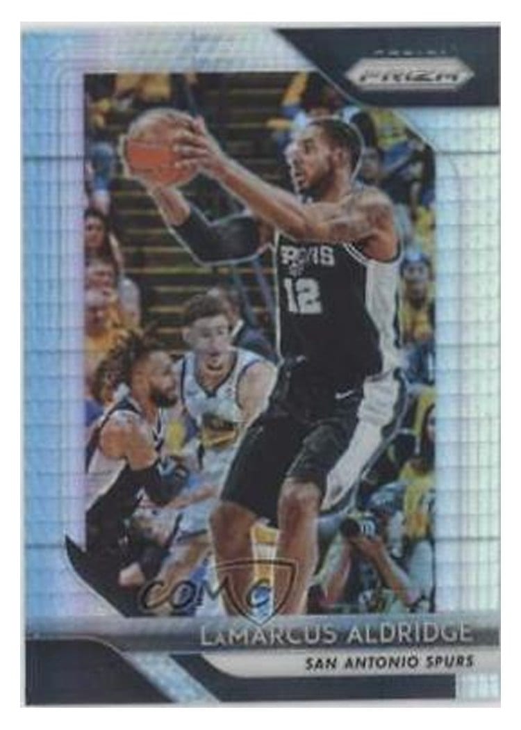 2018-19 Panini Prizm Base Set LaMarcus Aldridge #291 card