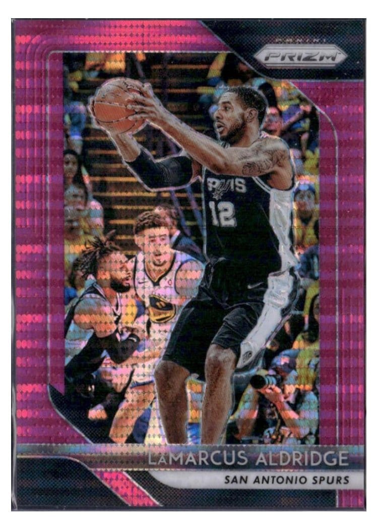 2018-19 Panini Prizm Base Set LaMarcus Aldridge #291 card