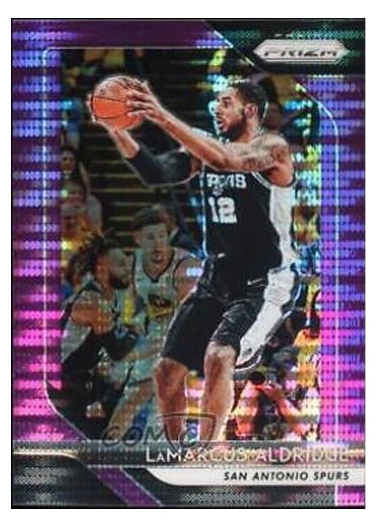2018-19 Panini Prizm Base Set LaMarcus Aldridge #291 card