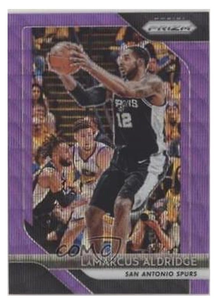 2018-19 Panini Prizm Base Set LaMarcus Aldridge #291 card