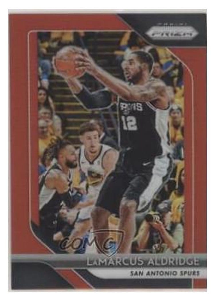 2018-19 Panini Prizm Base Set LaMarcus Aldridge #291 card