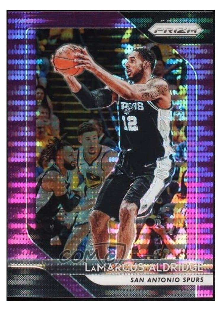 2018-19 Panini Prizm Base Set LaMarcus Aldridge #291 card