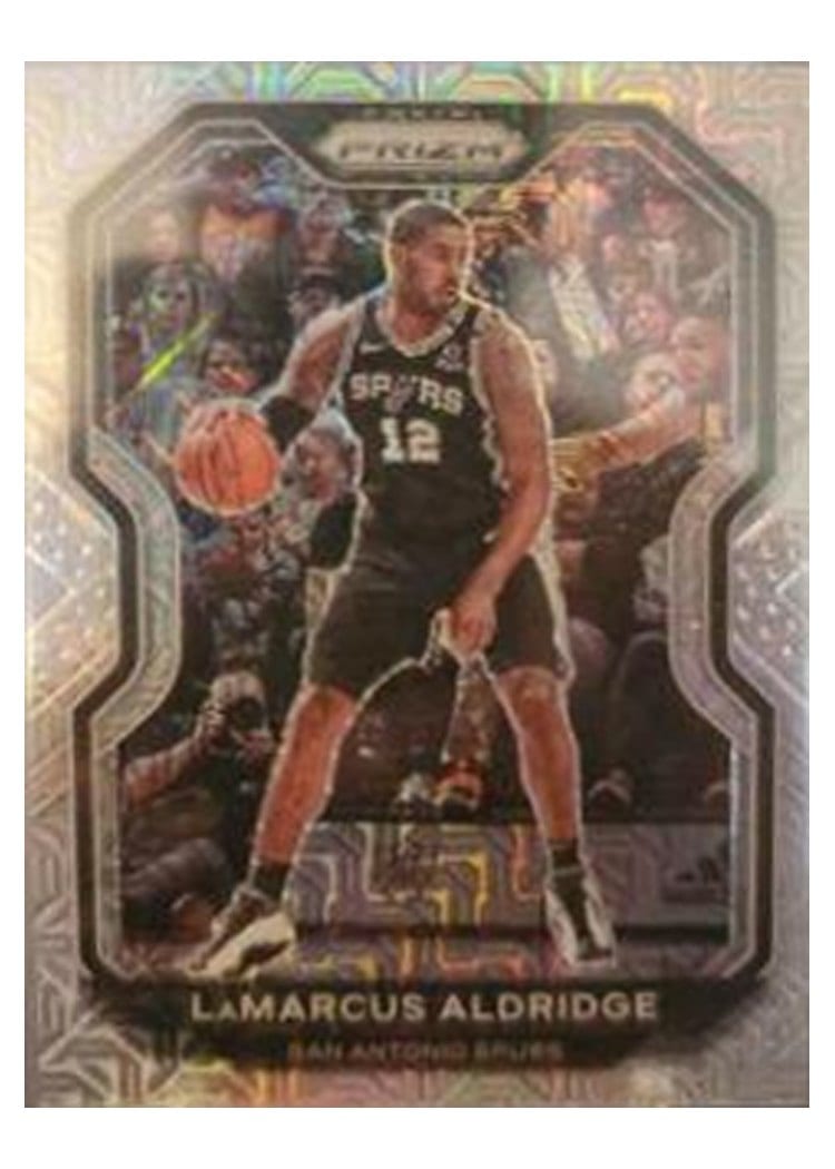2020-21 Panini Prizm Base Set LaMarcus Aldridge #104 card
