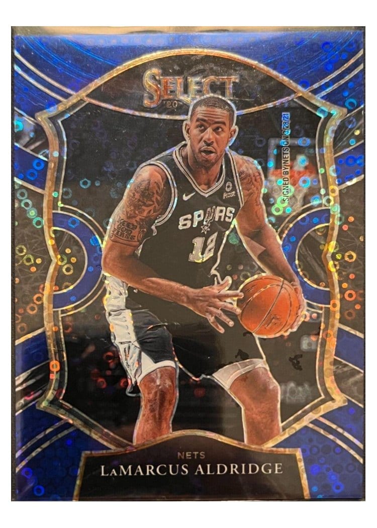 2020-21 Panini Select Base Set LaMarcus Aldridge #49 card