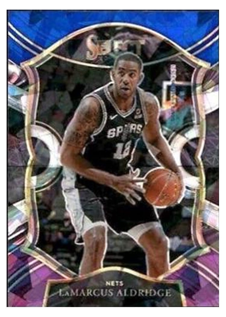 2020-21 Panini Select Base Set LaMarcus Aldridge #49 card