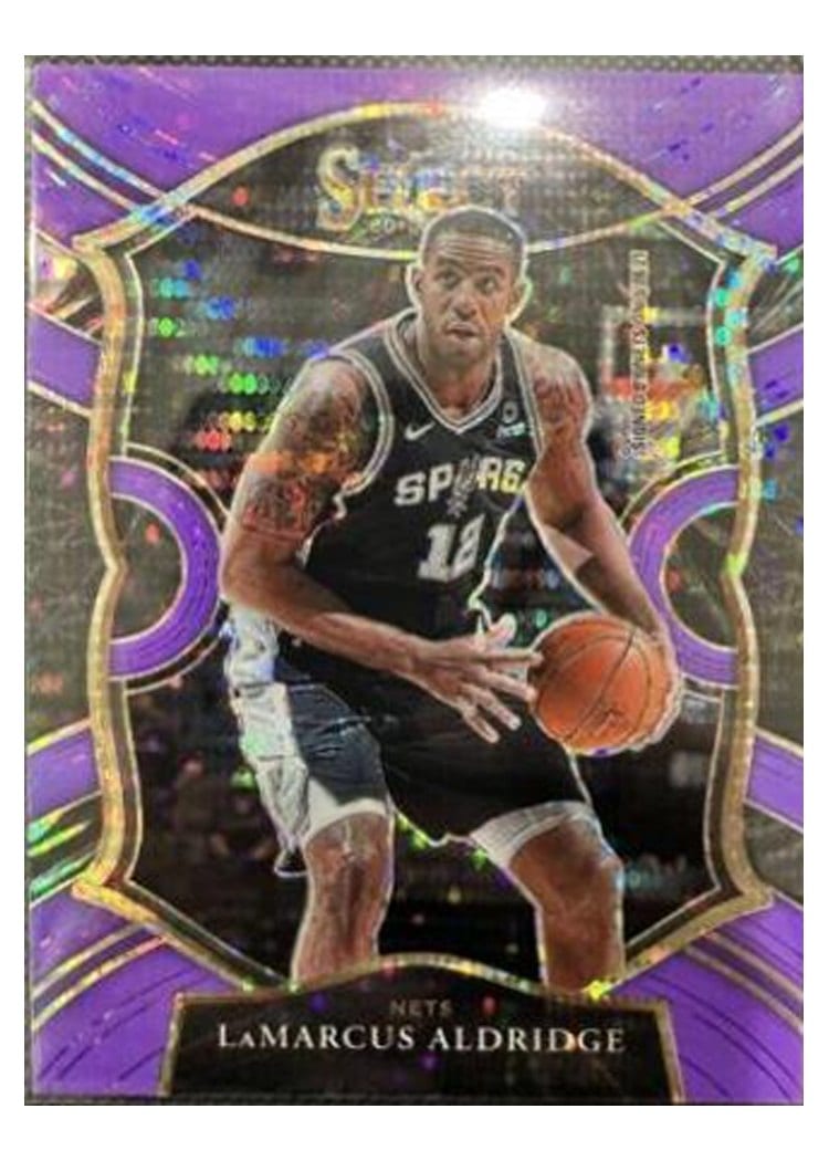 2020-21 Panini Select Base Set LaMarcus Aldridge #49 card