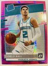 2020 Panini Donruss Optic LaMelo Ball #153 card