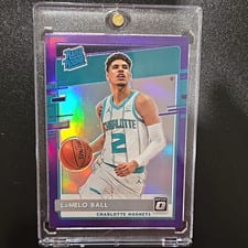 2020 Panini Donruss Optic LaMelo Ball #153 card
