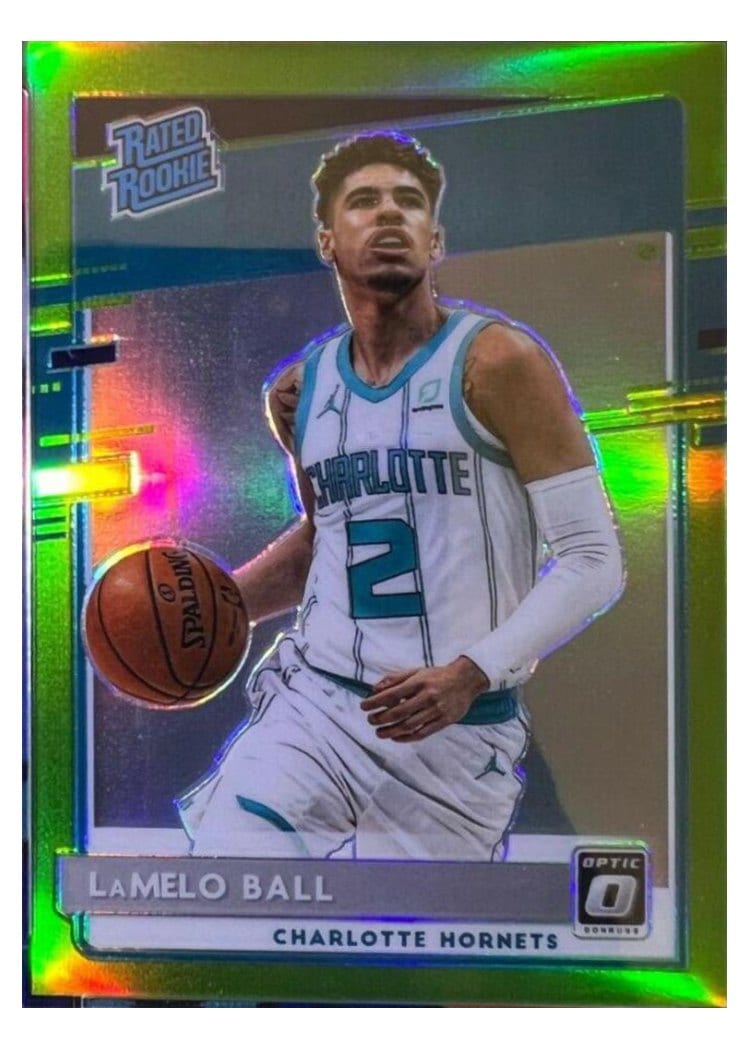 2020 Panini Donruss Optic LaMelo Ball #153 card