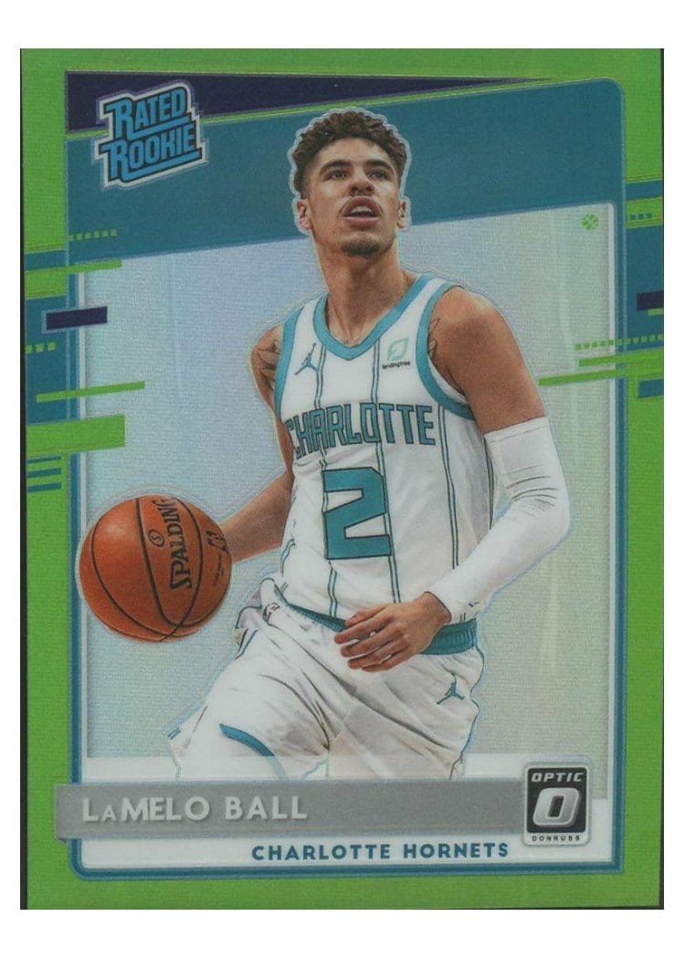2020 Panini Donruss Optic LaMelo Ball #153 card