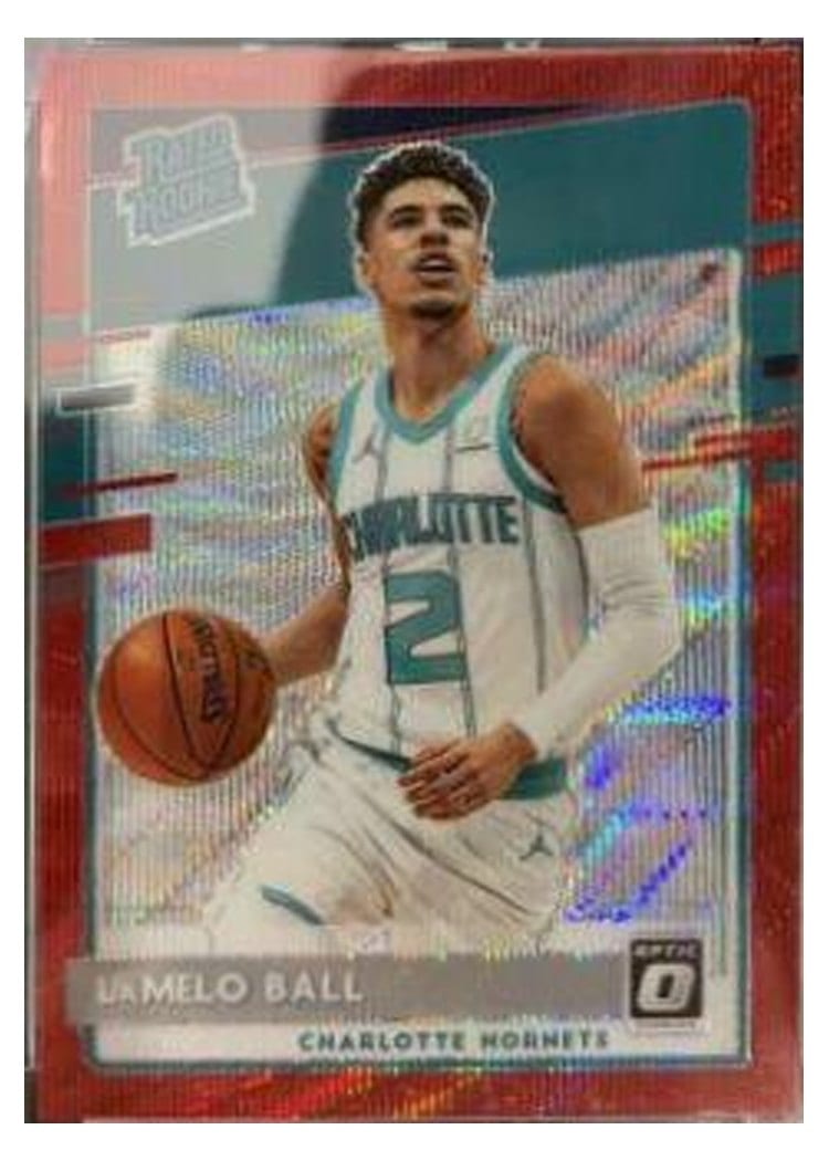 2020 Panini Donruss Optic LaMelo Ball #153 card