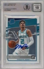 2020 Panini Donruss Optic LaMelo Ball #153 card