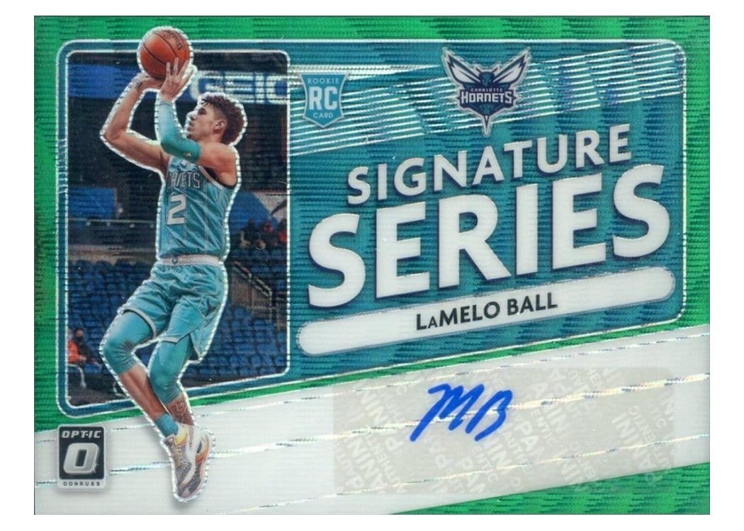 2020 Panini Donruss Optic LaMelo Ball #153 card