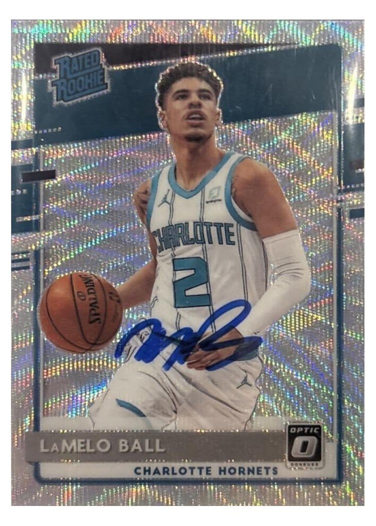 2020 Panini Donruss Optic LaMelo Ball #153 card