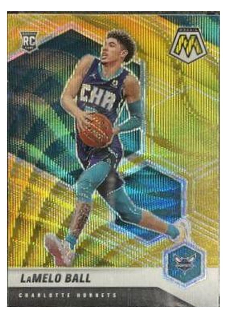 2020 Panini Mosaic LaMelo Ball #202 card