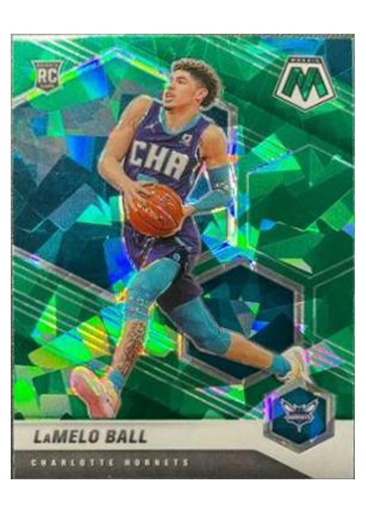2020 Panini Mosaic LaMelo Ball #202 card