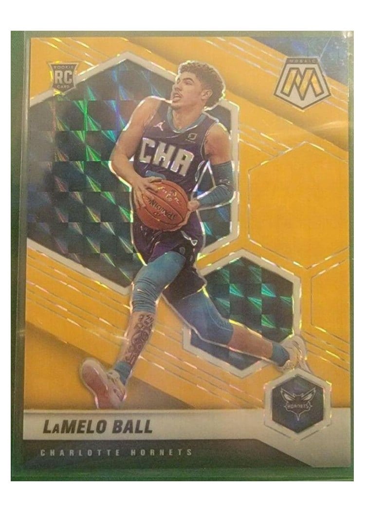 2020 Panini Mosaic LaMelo Ball #202 card