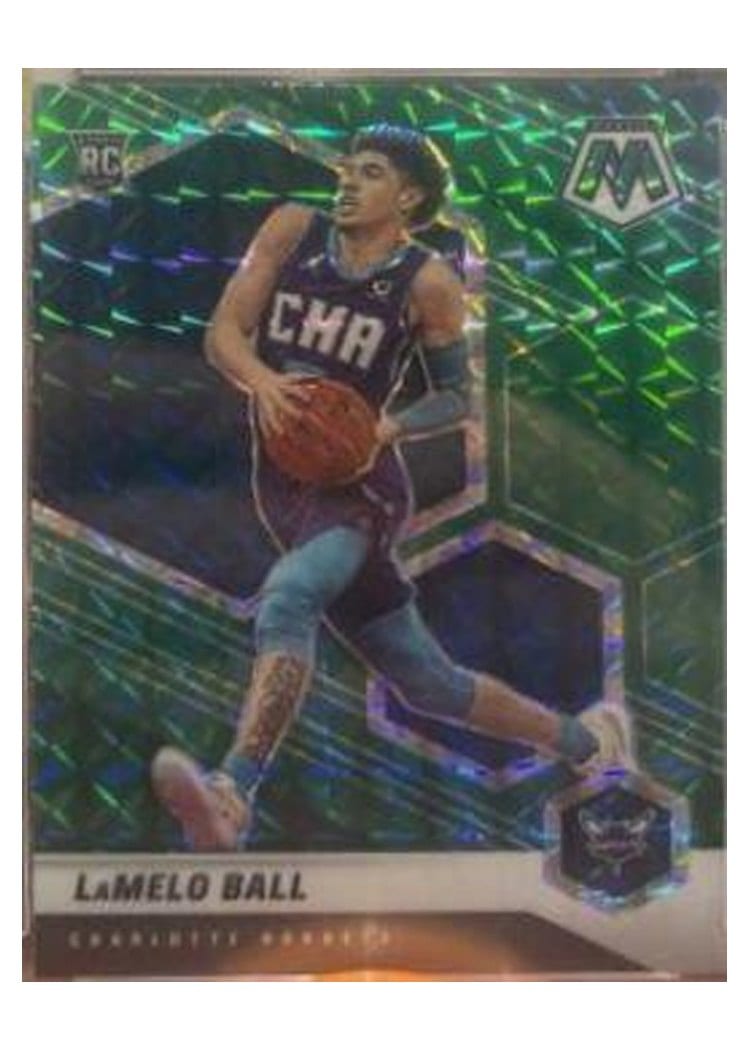 2020 Panini Mosaic LaMelo Ball #202 card