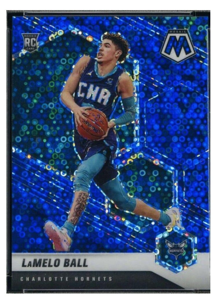 2020 Panini Mosaic LaMelo Ball #202 card