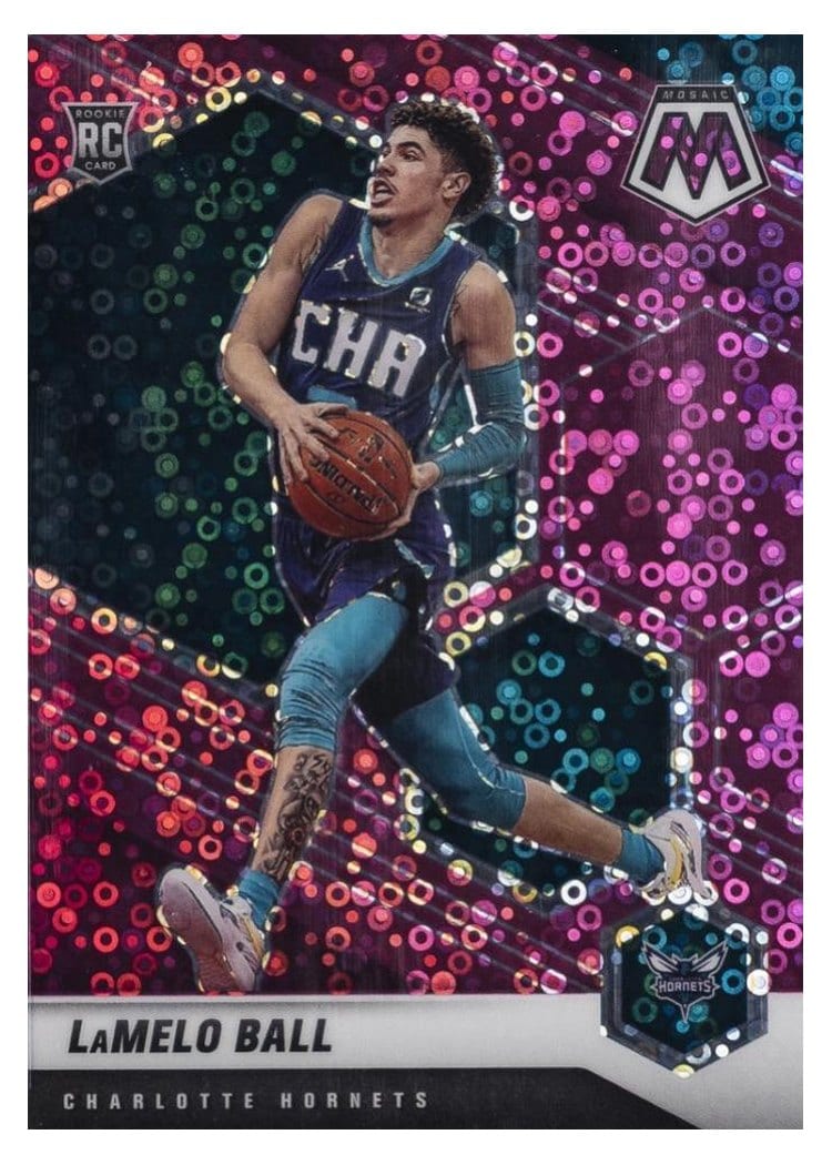 2020 Panini Mosaic LaMelo Ball #202 card