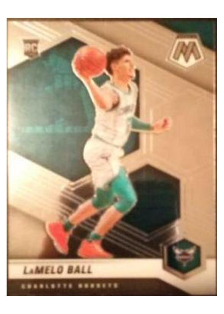 2020 Panini Mosaic LaMelo Ball #202 card